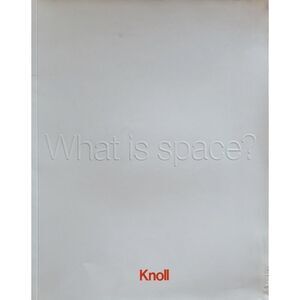 KNOLL: What is Space Mid Century Modern Classic Furniture Book Catalog